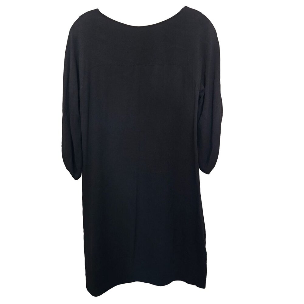 Comptoir Des Cotonniers Black Dress Size 36 Viscose Blend‎ Capsule Classic - Picture 2 of 4